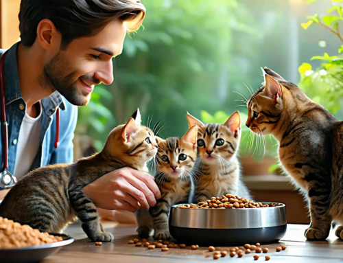 Alimentation adéquate pour les chats qui allaitent