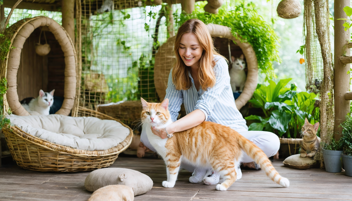 offrez à votre chat un séjour exceptionnel dans une pension haut de gamme où bien-être, sécurité et jeux sont au rendez-vous. un véritable paradis secret pour votre félin !