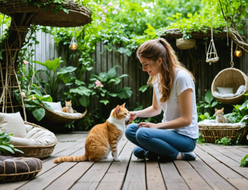 Découvrez comment transformer votre jardin en paradis pour chats et leur offrir la retraite de rêve